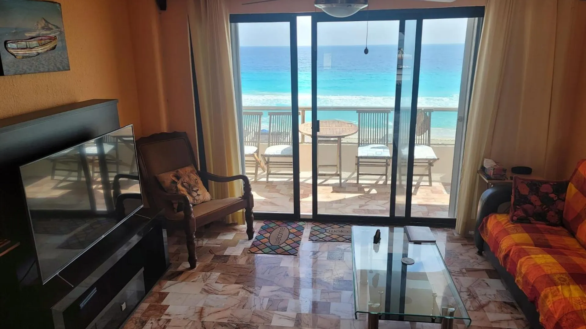 Apartment 2 Bedrooms Ocean View Cancun Mexico